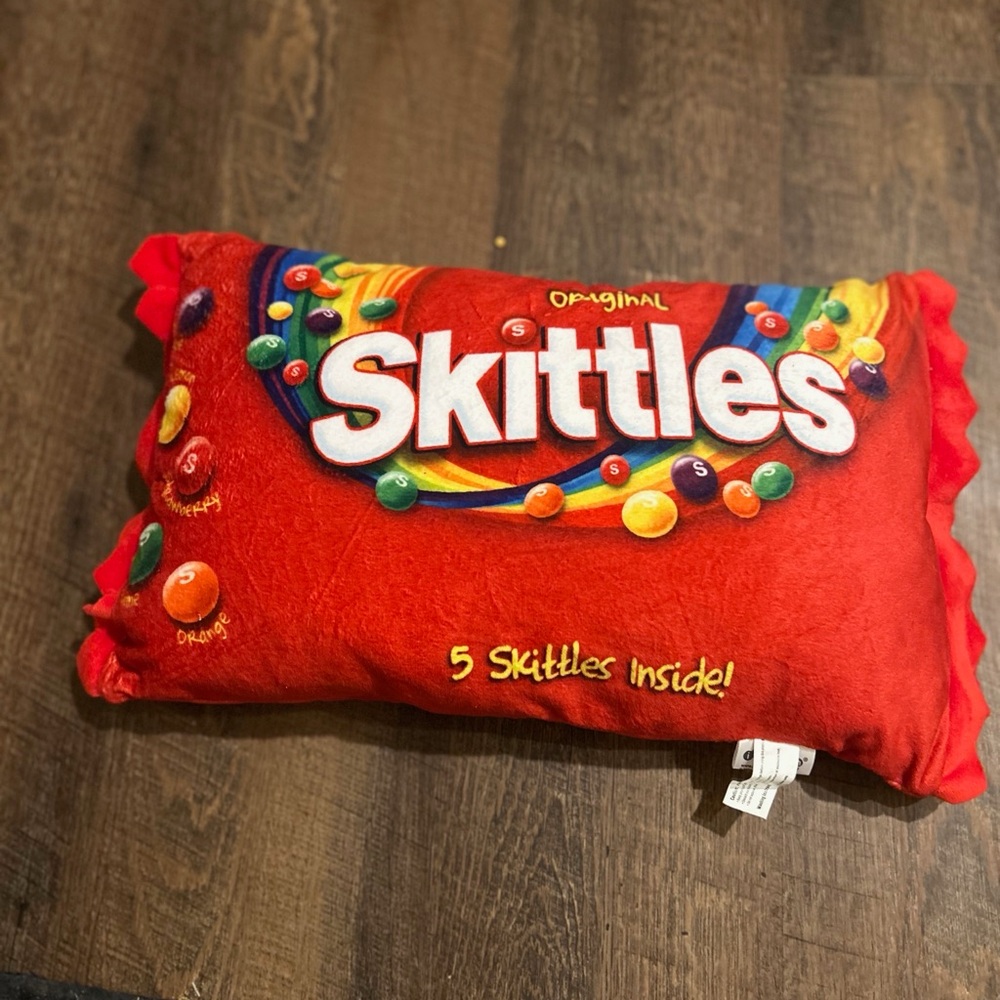 Skittles Decor Pillow